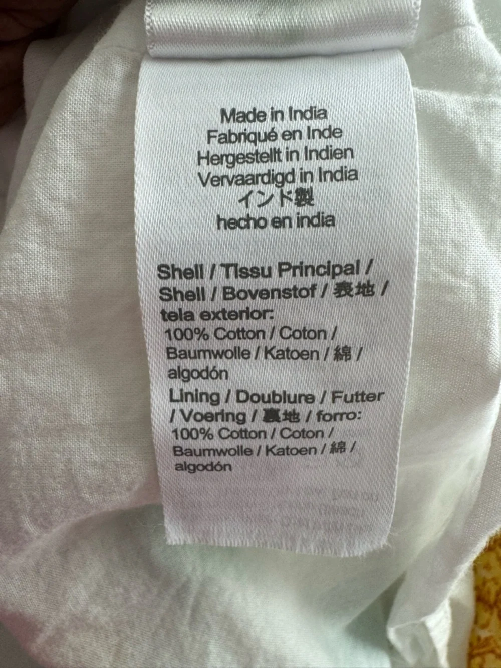 J. Crew White Maxi Sundress with Yellow Pineapple & Green Leaves size 4 - Picture 4 of 4